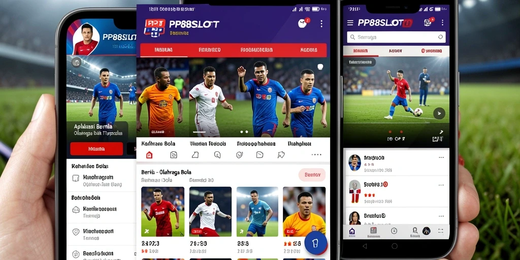 Tampilan antarmuka PP88SLOT yang menarik dan informatif untuk berita olahraga.